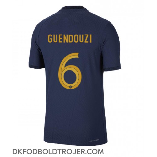 Billige Frankrig Matteo Guendouzi #6 Hjemmebane Fodboldtrøjer VM 2022 Kortærmet